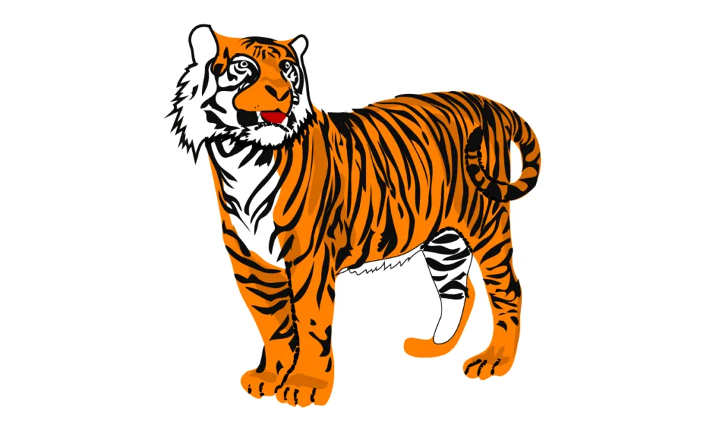 Gambar Harimau Kartun