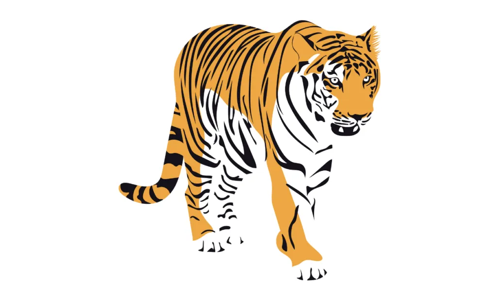 Gambar Harimau Kartun