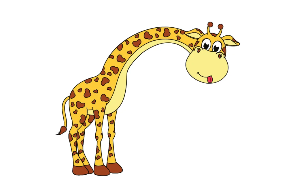 Gambar Jerapah Kartun