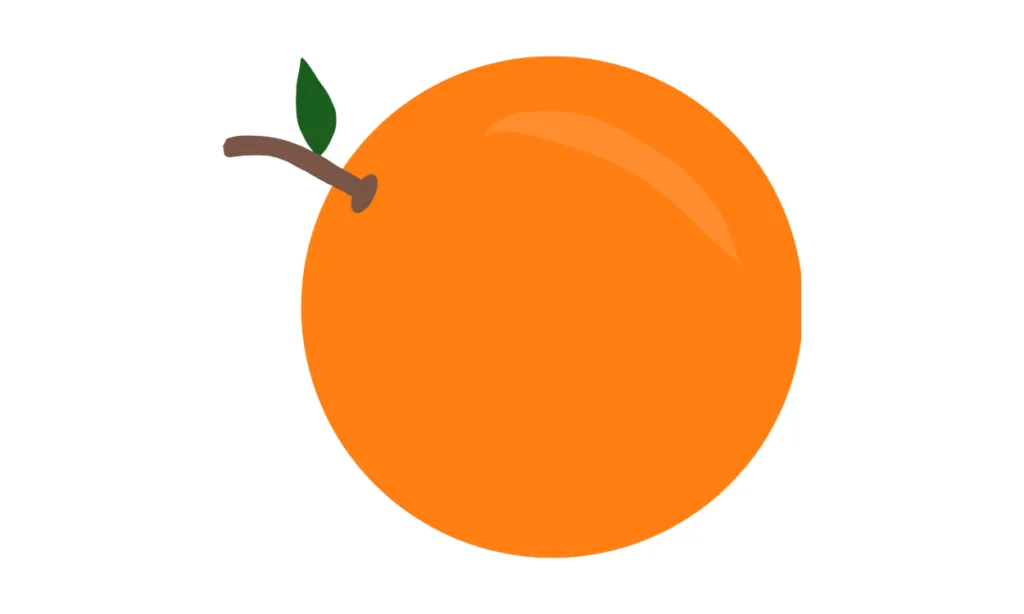 Kumpulan Gambar Jeruk Kartun Terbagus dan Terlengkap 2 Gambar Jeruk Kartun