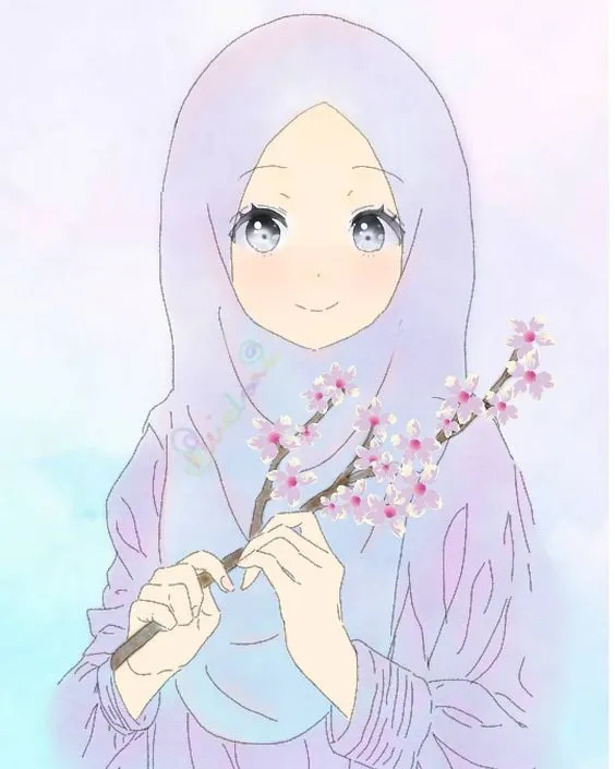 Kumpulan Gambar Kartun Muslimah Dewasa Terbagus dan Terlengkap 22 Gambar Kartun Muslimah Dewasa