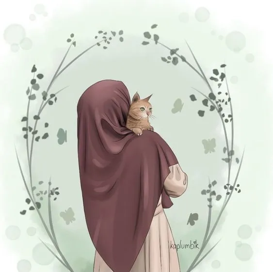 Kumpulan Gambar Kartun Muslimah Dewasa Terbagus dan Terlengkap 9 Gambar Kartun Muslimah Dewasa