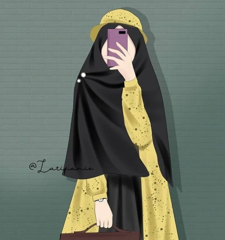Kumpulan Gambar Kartun Muslimah Dewasa Terbagus dan Terlengkap 8 Gambar Kartun Muslimah Dewasa