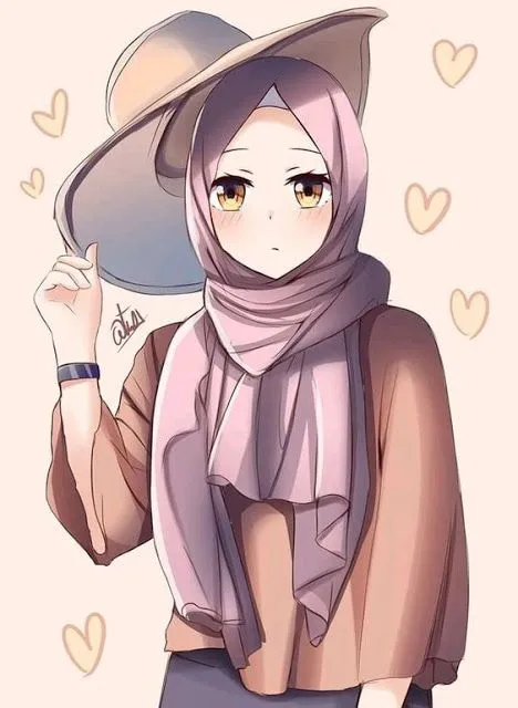 Kumpulan Gambar Kartun Muslimah Dewasa Terbagus dan Terlengkap 5 Gambar Kartun Muslimah Dewasa