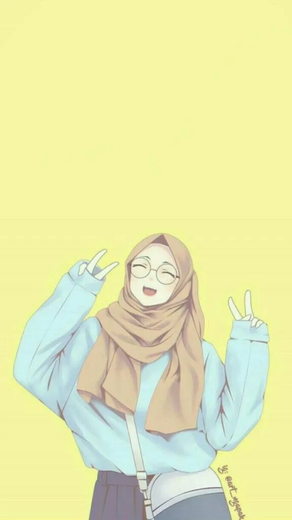 Kumpulan Gambar Kartun Muslimah Dewasa Terbagus dan Terlengkap 4 Gambar Kartun Muslimah Dewasa