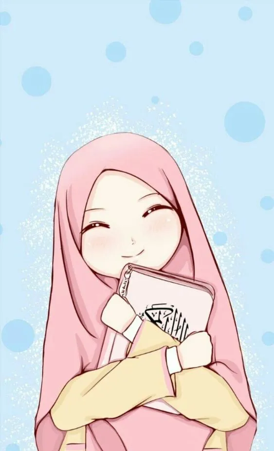 Kumpulan Gambar Kartun Muslimah Dewasa Terbagus dan Terlengkap 25 Gambar Kartun Muslimah Dewasa