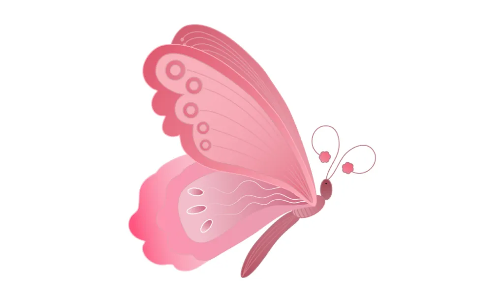 Gambar Kupu-Kupu Kartun