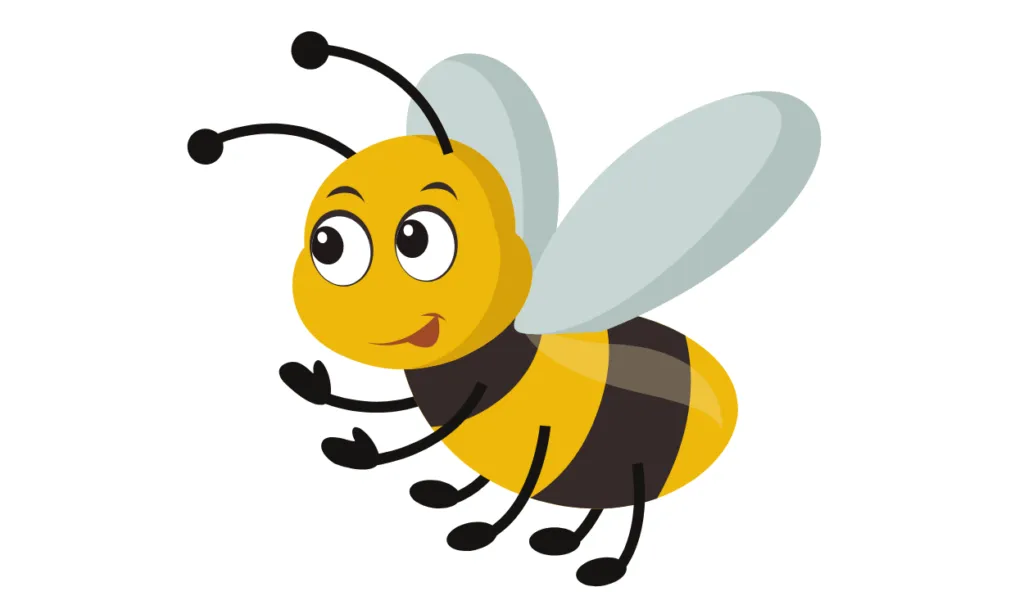 Gambar Lebah Kartun