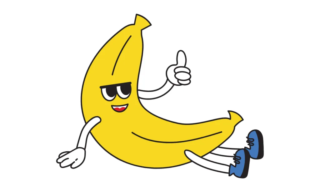 Gambar Pisang Kartun