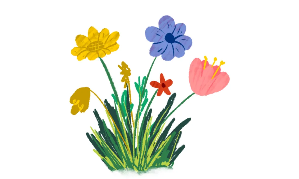 Gambar Rumput Kartun