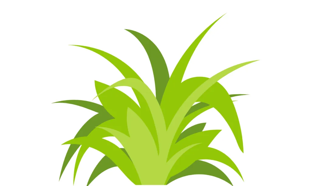 Gambar Rumput Kartun