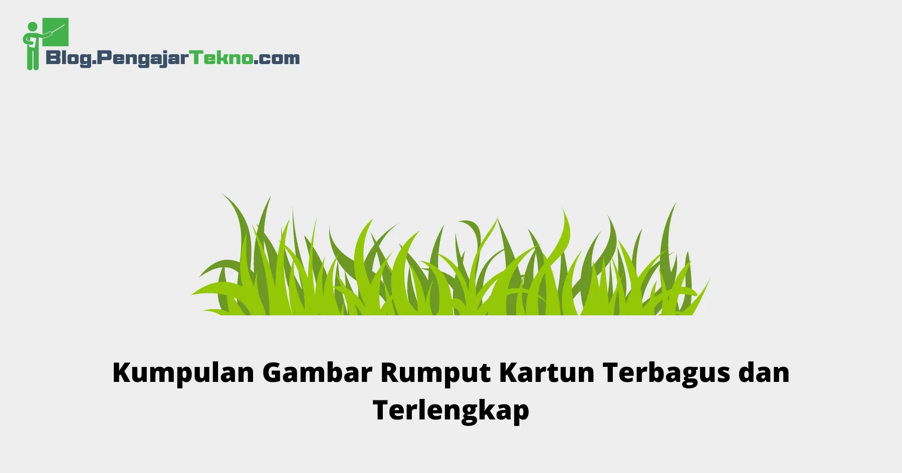 Gambar Rumput Kartun