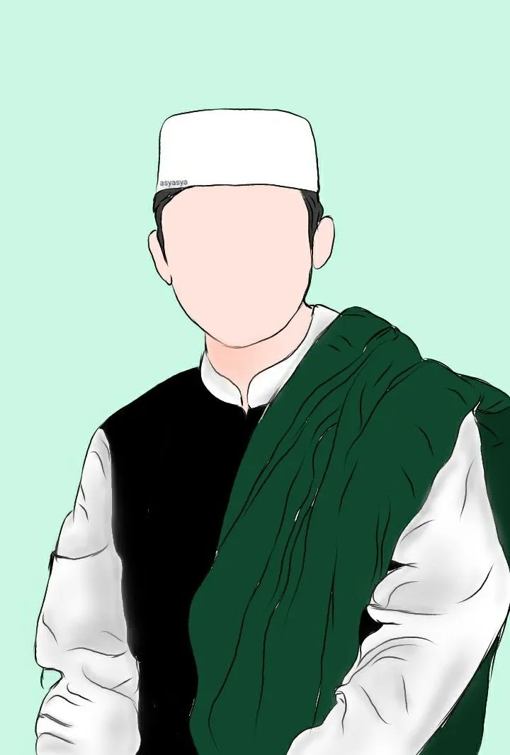 Kumpulan Gambar Santri Kartun Terbagus dan Terlengkap 19 Gambar Santri Kartun