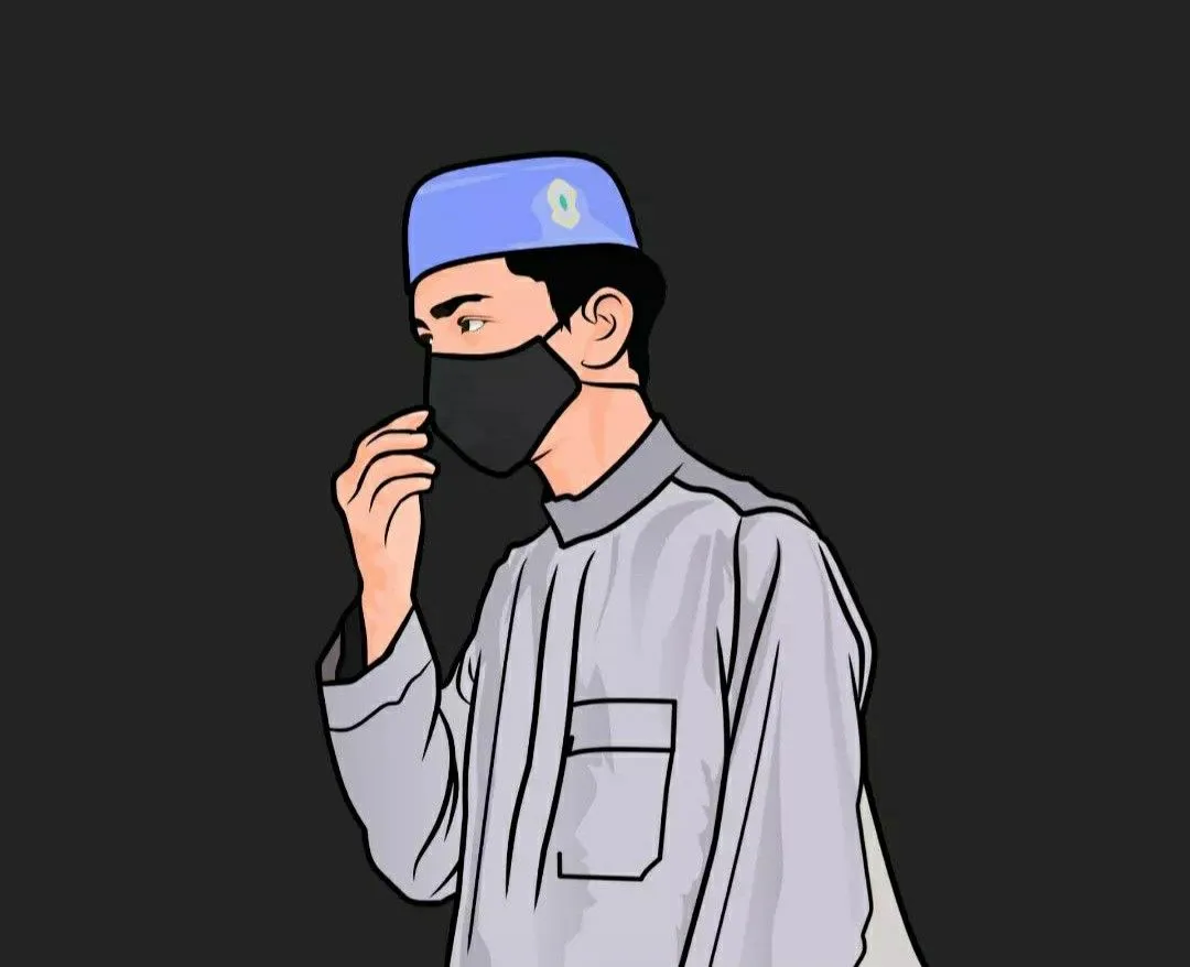 Kumpulan Gambar Santri Kartun Terbagus dan Terlengkap 17 Gambar Santri Kartun