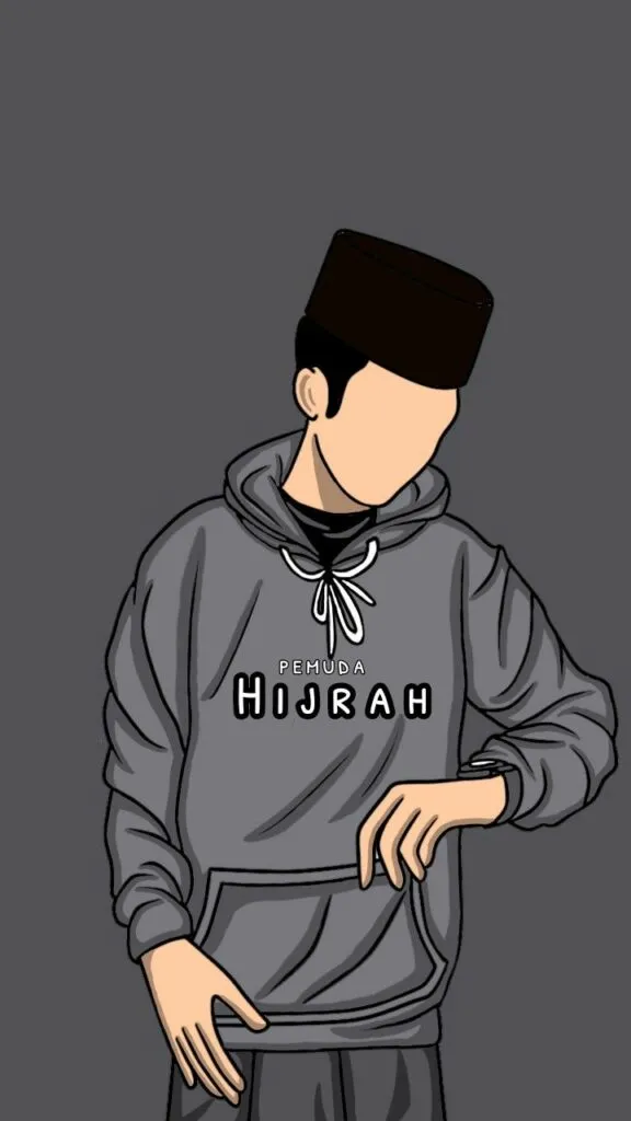 Kumpulan Gambar Santri Kartun Terbagus dan Terlengkap 5 Gambar Santri Kartun