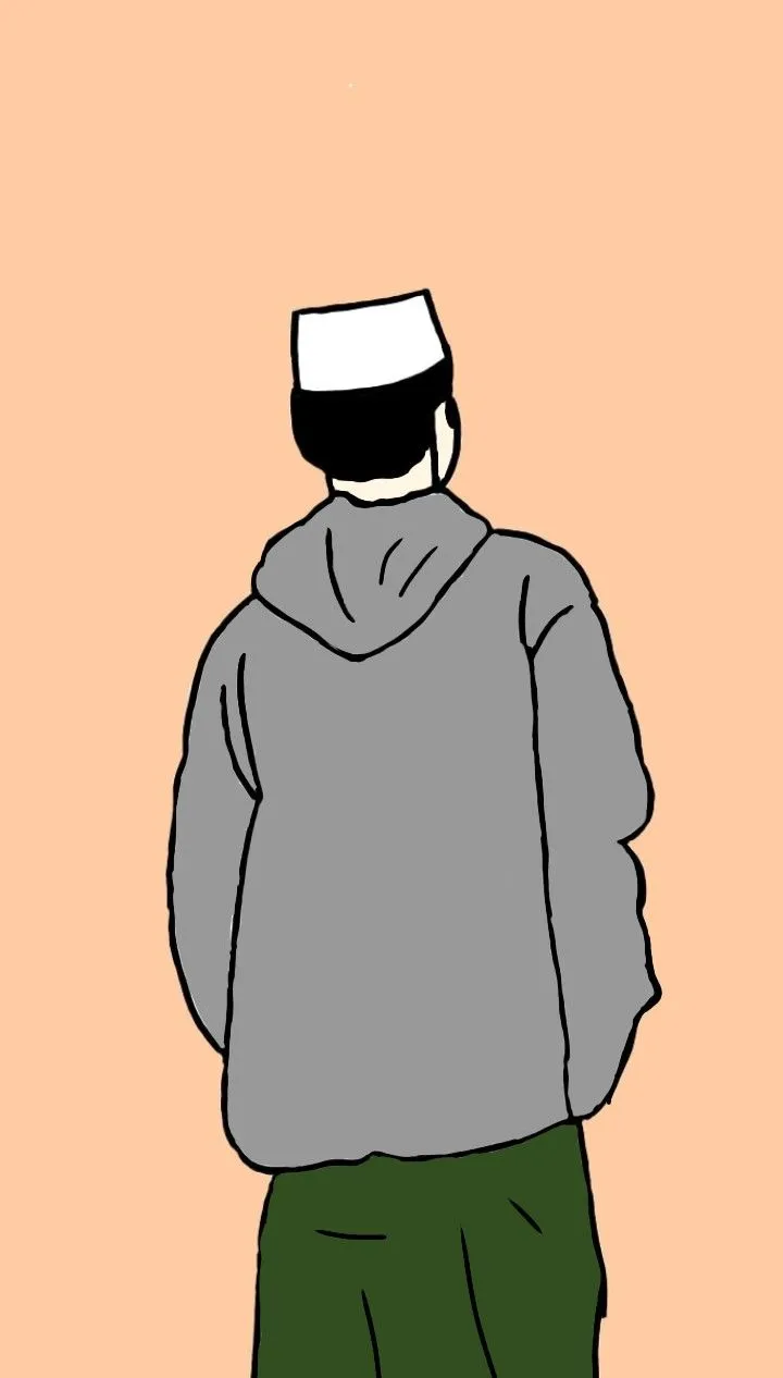 Kumpulan Gambar Santri Kartun Terbagus dan Terlengkap 3 Gambar Santri Kartun