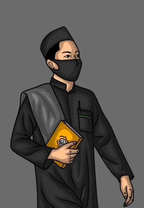 Kumpulan Gambar Santri Kartun Terbagus dan Terlengkap 26 Gambar Santri Kartun