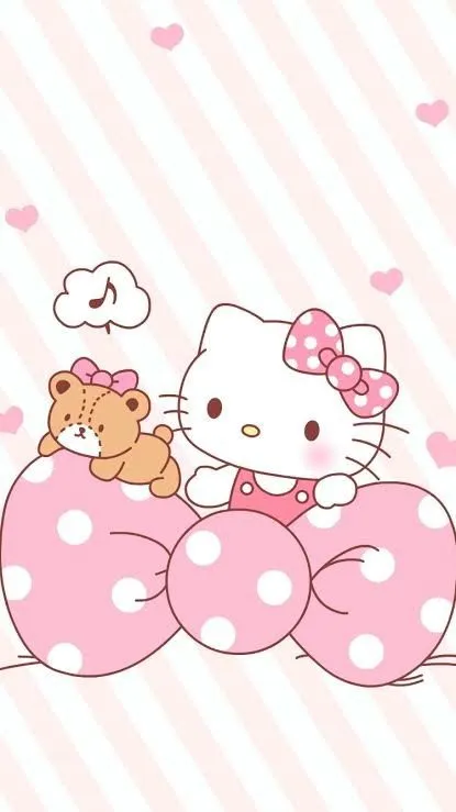 Kumpulan Wallpaper Hello Kitty Pink Cantik Terbagus dan Terlengkap 18 Wallpaper Hello Kitty Pink Cantik