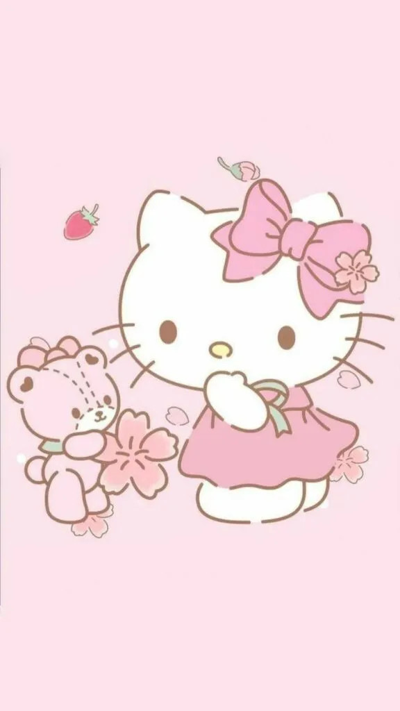 Kumpulan Wallpaper Hello Kitty Pink Cantik Terbagus dan Terlengkap 16 Wallpaper Hello Kitty Pink Cantik