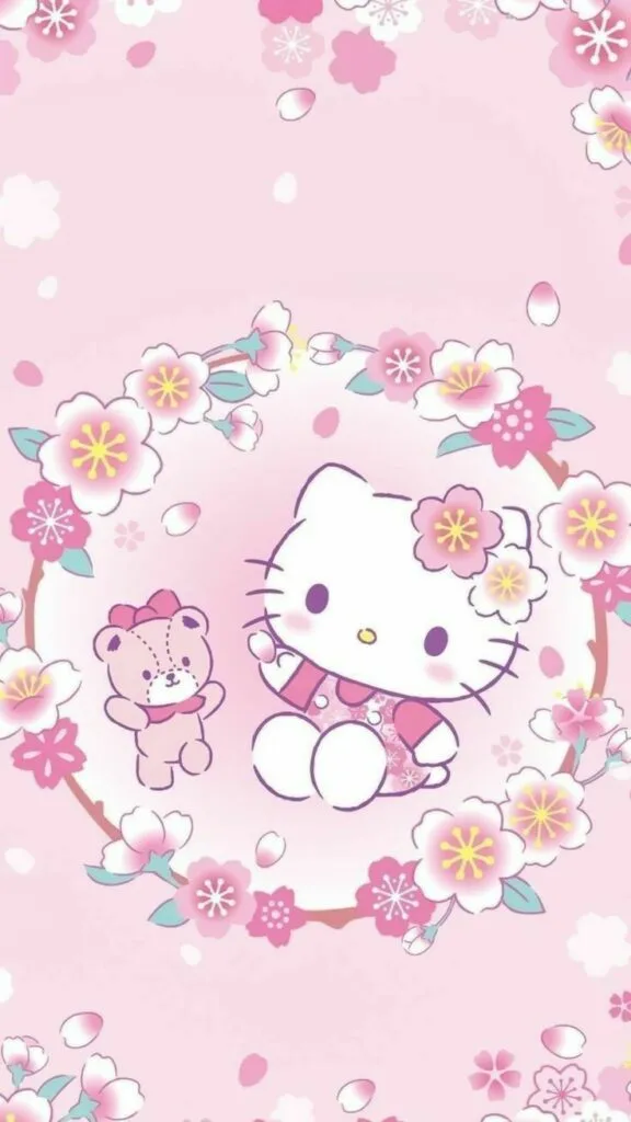Kumpulan Wallpaper Hello Kitty Pink Cantik Terbagus dan Terlengkap 11 Wallpaper Hello Kitty Pink Cantik