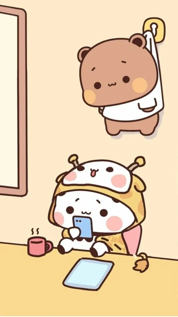 Gambar Kartun Lucu dan Imut Untuk Wallpaper