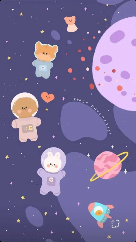 Gambar Kartun Lucu dan Imut Untuk Wallpaper