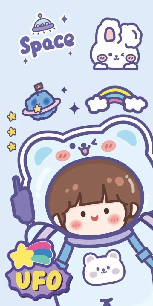 Gambar Kartun Lucu dan Imut Untuk Wallpaper