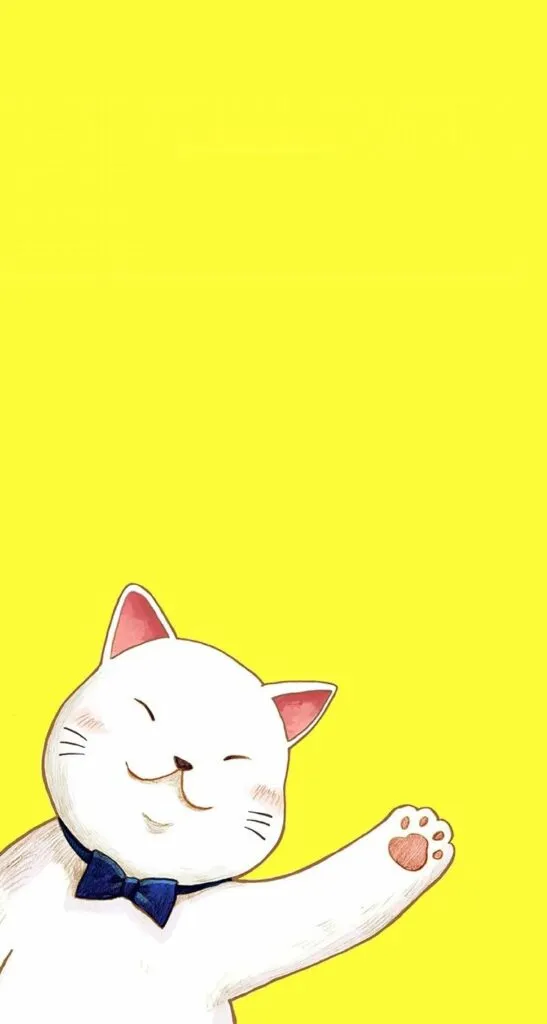 Gambar Kartun Kucing Lucu Untuk Wallpaper HP