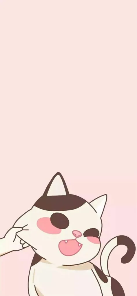 Gambar Kartun Kucing Lucu Untuk Wallpaper HP