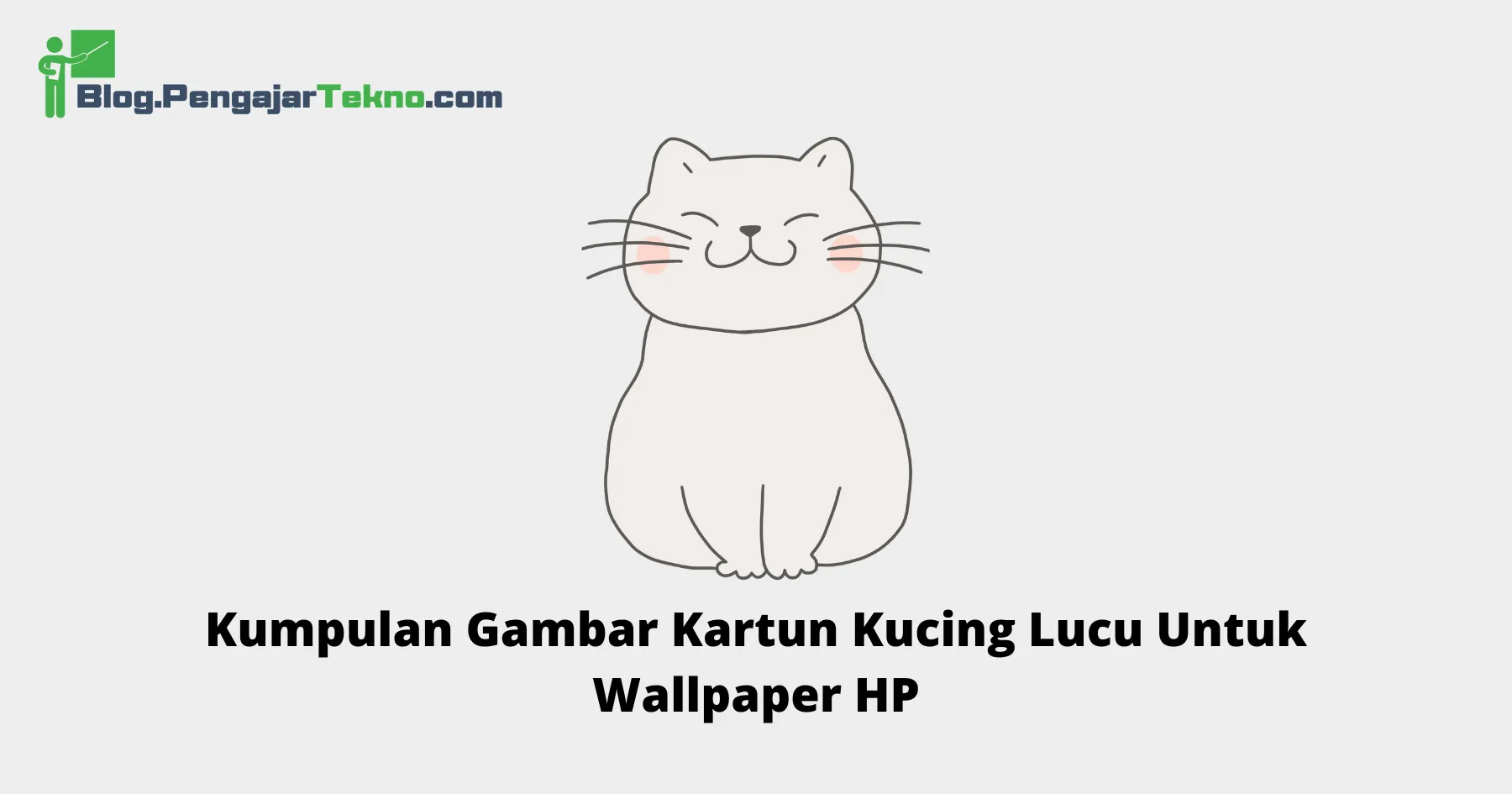 Gambar Kartun Kucing Lucu Untuk Wallpaper HP