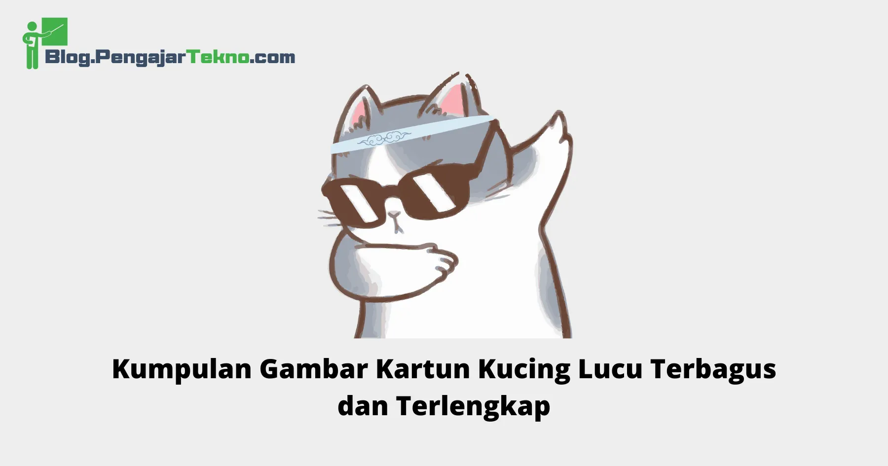 Gambar Kartun Kucing Lucu