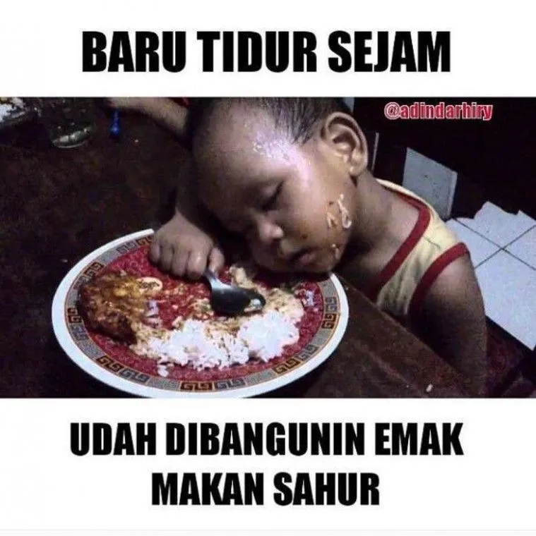 Gambar Sahur Lucu
