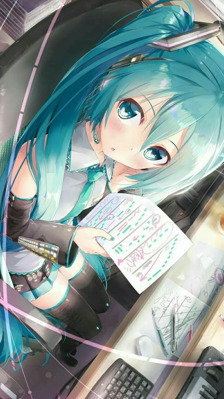 Kumpulan Foto Hatsune Miku Kawai Terbagus dan Terlengkap 22 Foto Hatsune Miku