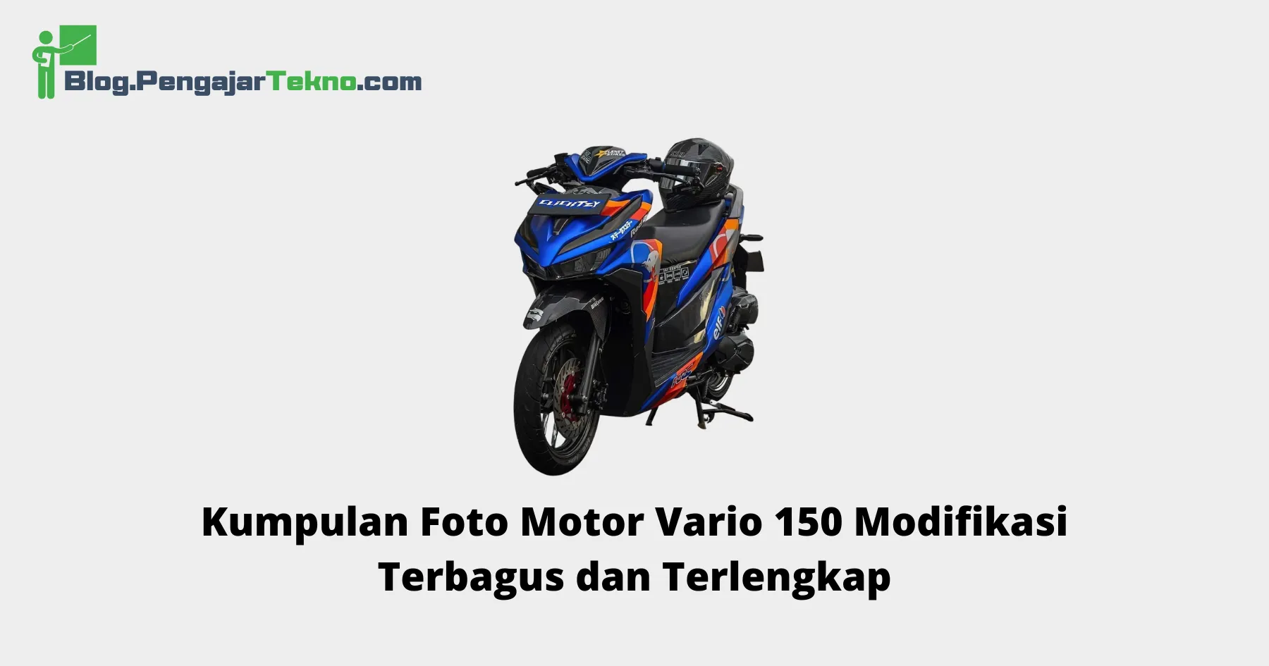 Foto Motor Vario 150 Modifikasi
