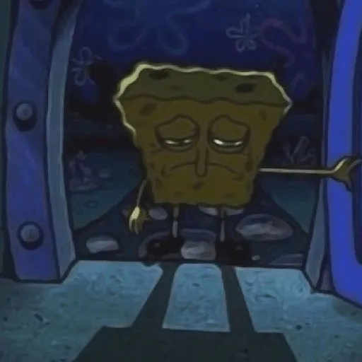 Kumpulan Foto Spongebob Sad Terbagus dan Terlengkap 18 Foto Spongebob Sad