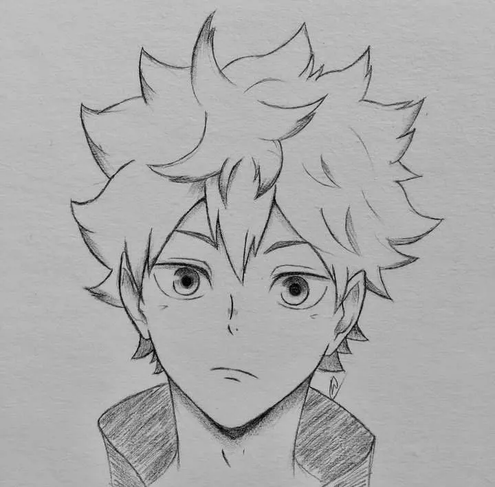 Kumpulan Gambar Anime Pensil Mudah Ditiru Terbagus 2 Gambar Anime Pensil Mudah Ditiru