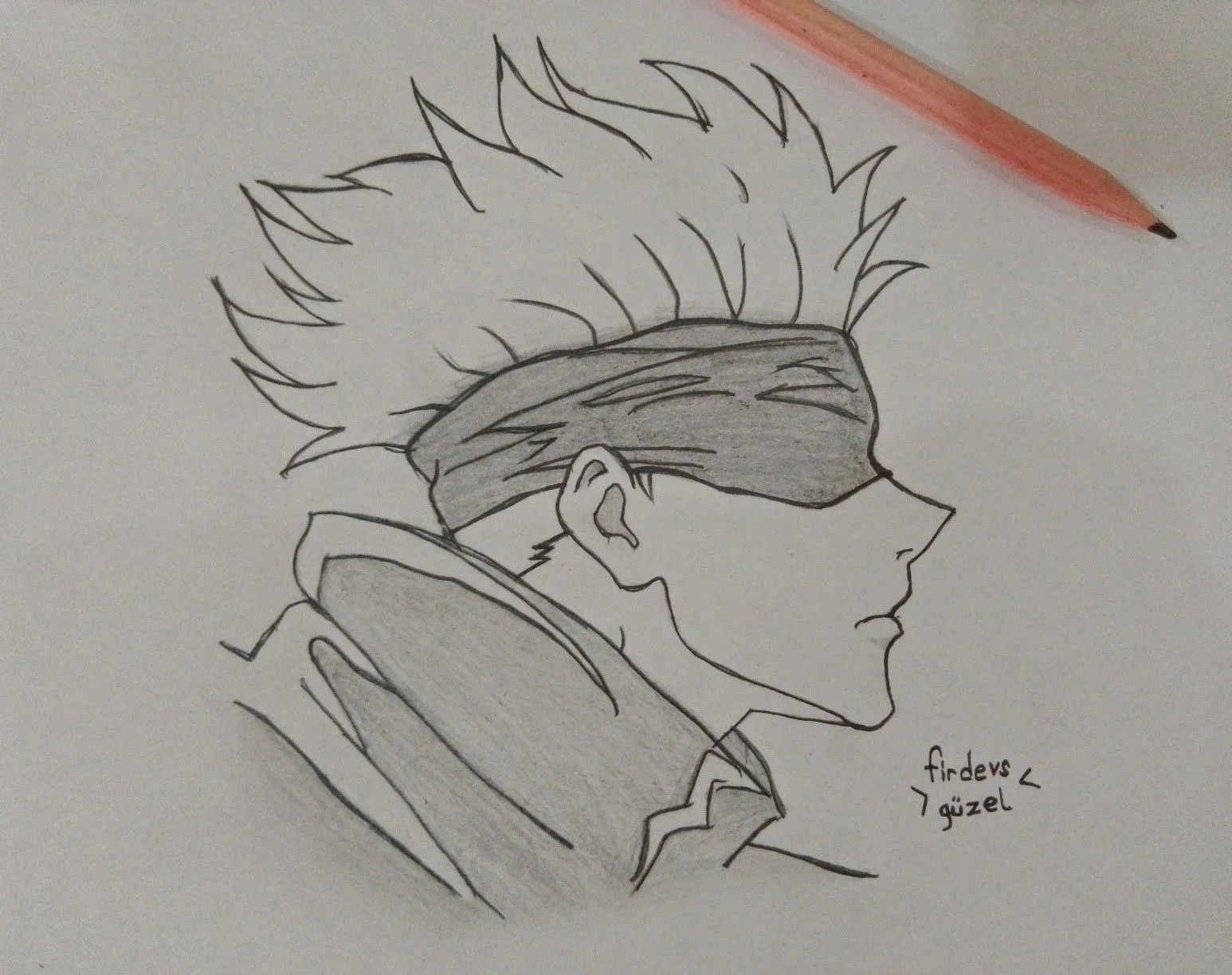 Kumpulan Gambar Anime Pensil Mudah Ditiru Terbagus 16 Gambar Anime Pensil Mudah Ditiru