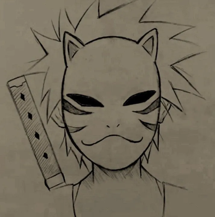 Kumpulan Gambar Anime Pensil Mudah Ditiru Terbagus 22 Gambar Anime Pensil Mudah Ditiru