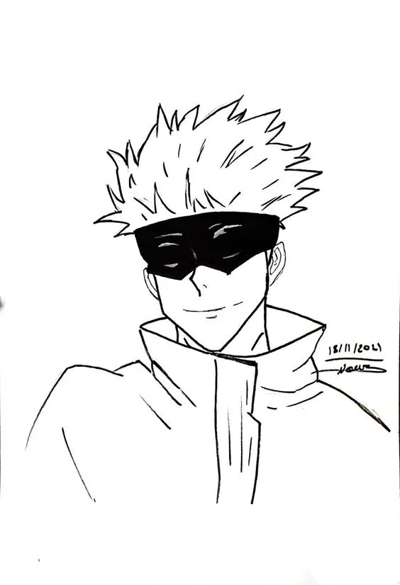 Kumpulan Gambar Anime Pensil Mudah Ditiru Terbagus 29 Gambar Anime Pensil Mudah Ditiru