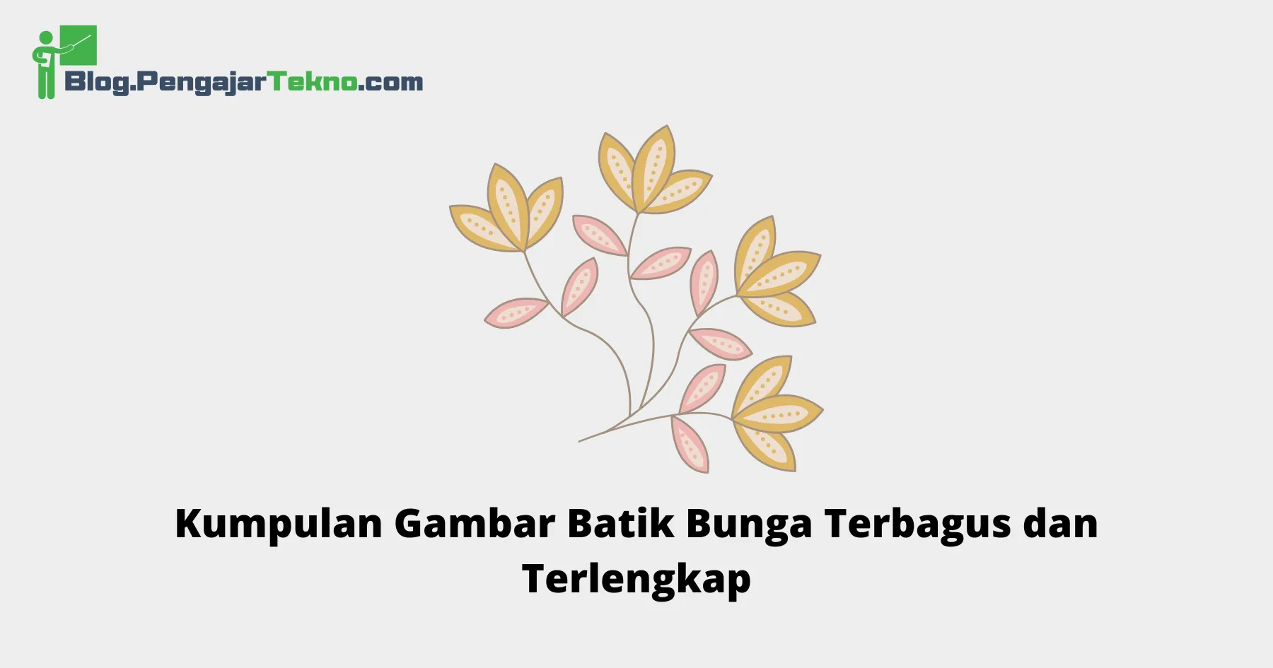 Gambar Batik Bunga