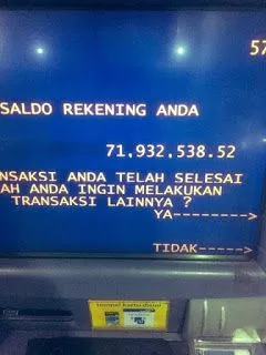 Kumpulan Gambar Saldo ATM 20 Juta Terbagus dan Terlengkap 7 Gambar Saldo ATM 20 Juta