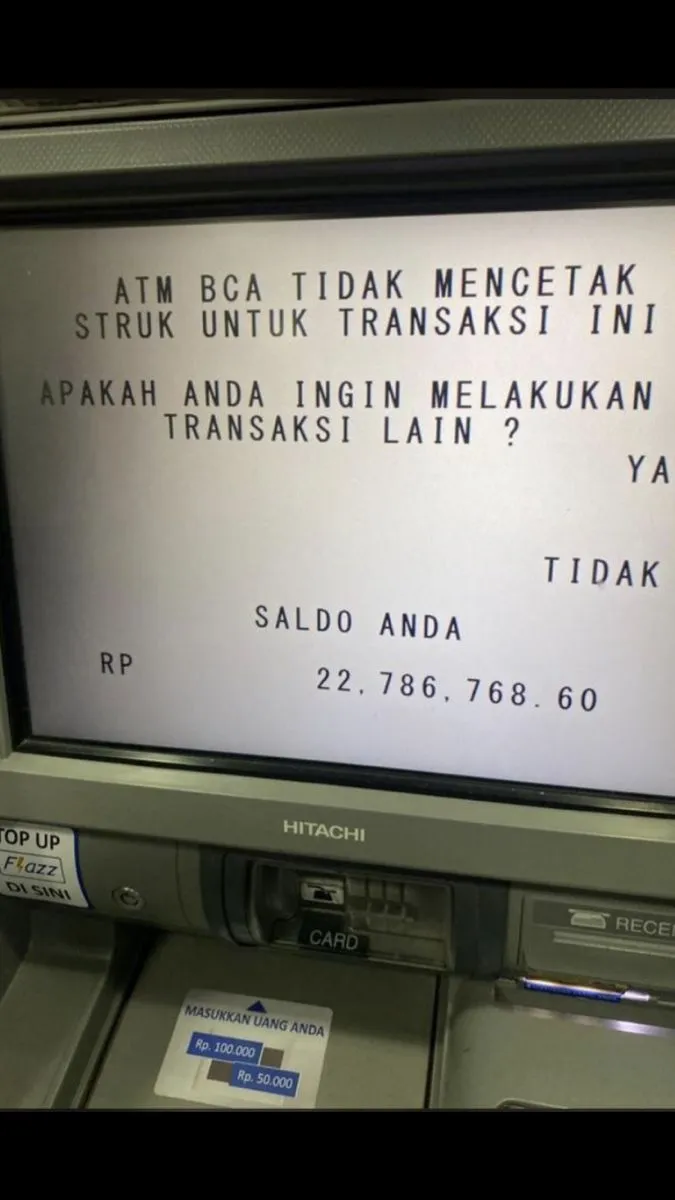 Kumpulan Gambar Saldo ATM 20 Juta Terbagus dan Terlengkap 19 Gambar Saldo ATM 20 Juta