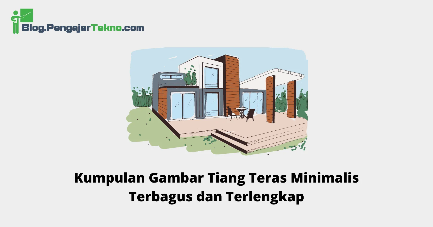 Gambar Tiang Teras Minimalis