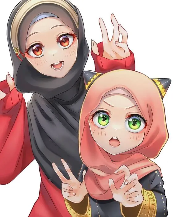 Kumpulan Gambar Anime Muslimah Anime Hijab Terbagus dan Terlengkap 20 Anime Muslimah Anime Hijab