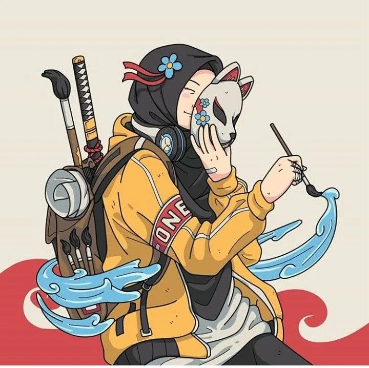 Kumpulan Gambar Anime Muslimah Anime Hijab Terbagus dan Terlengkap 30 Anime Muslimah Anime Hijab