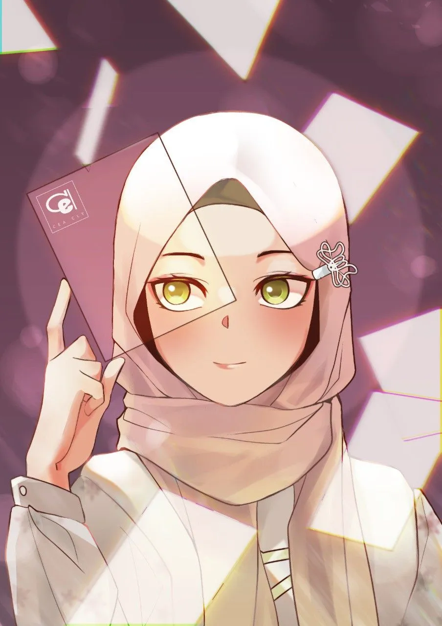 Kumpulan Gambar Anime Muslimah Anime Hijab Terbagus dan Terlengkap 28 Anime Muslimah Anime Hijab