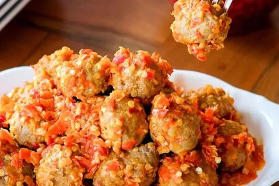 Kumpulan Foto Bakso Mercon Enak Pedas Terbagus dan Terlengkap 16 Foto Bakso Mercon