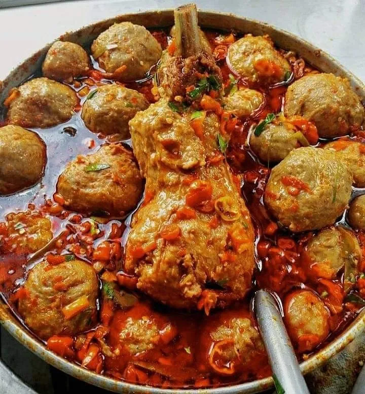 Kumpulan Foto Bakso Mercon Enak Pedas Terbagus dan Terlengkap 4 Foto Bakso Mercon