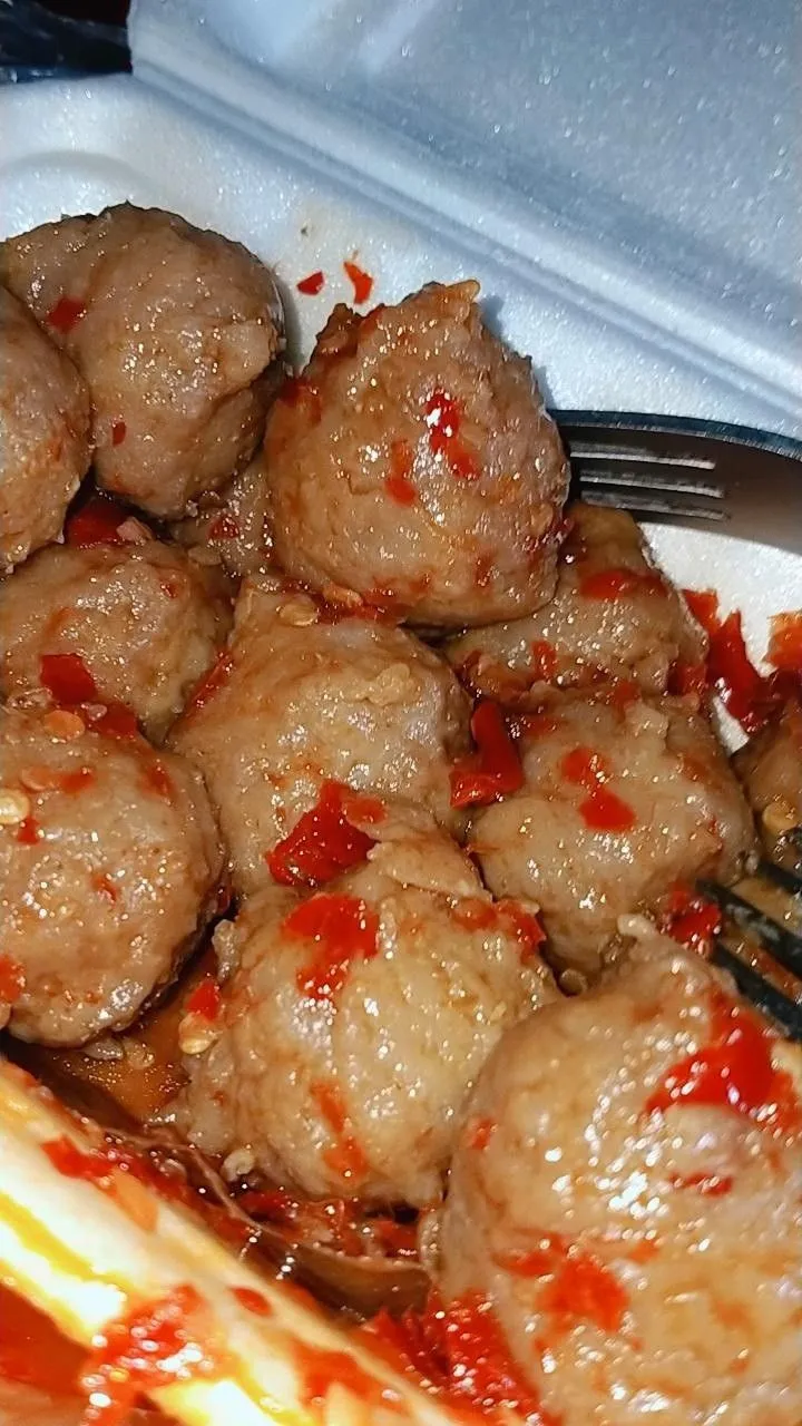 Kumpulan Foto Bakso Mercon Enak Pedas Terbagus dan Terlengkap 24 Foto Bakso Mercon