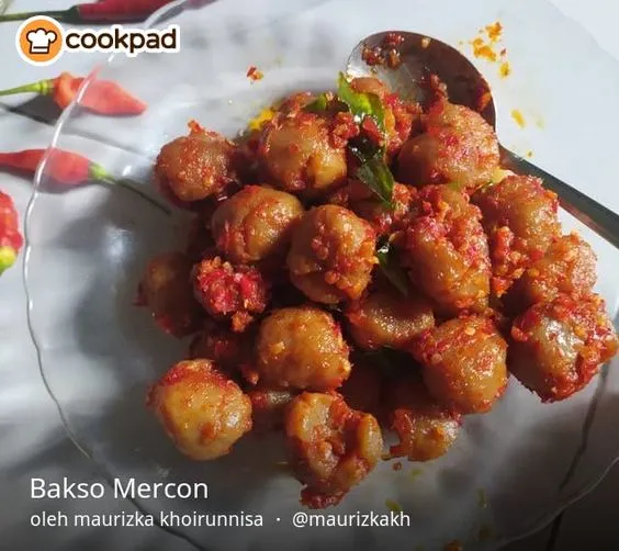 Kumpulan Foto Bakso Mercon Enak Pedas Terbagus dan Terlengkap 20 Foto Bakso Mercon